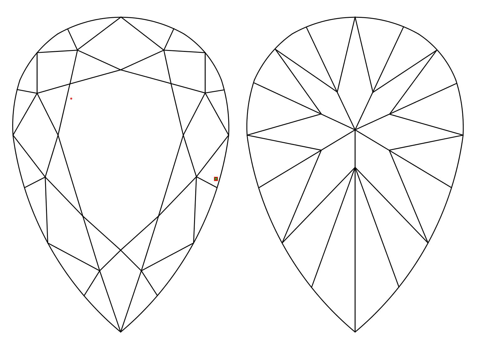 GIA 2.01 L-VS2 Pear Diamond