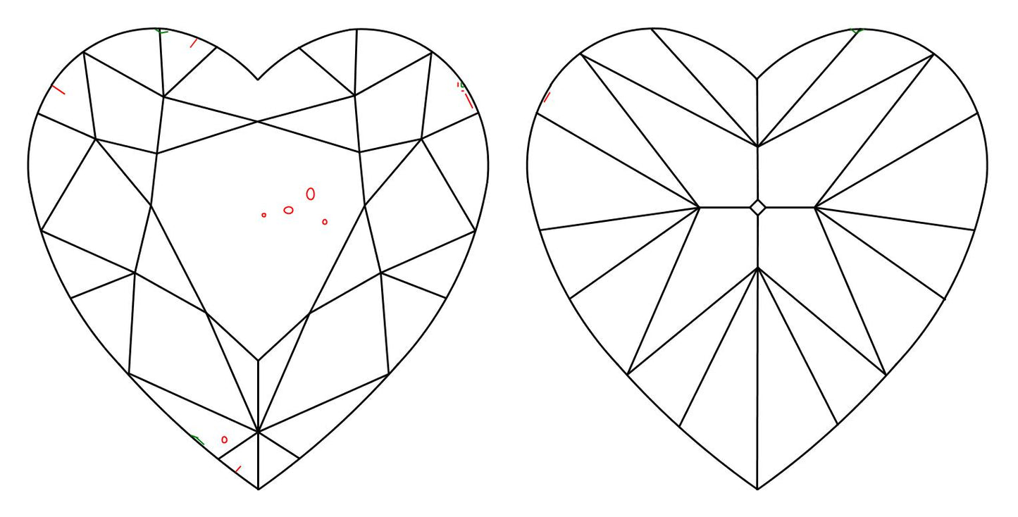 GIA 0.73 Fancy Intense Yellow-VS2 Heart Diamond
