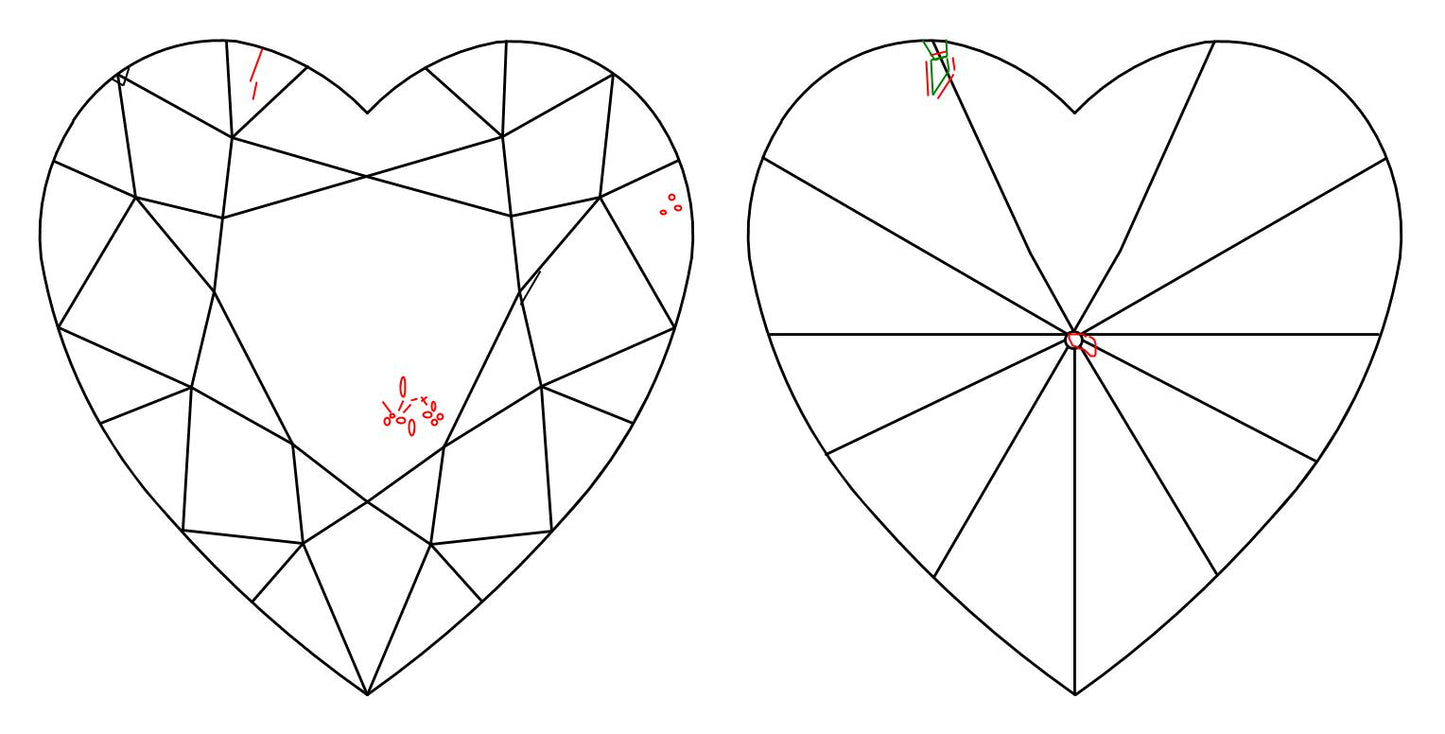 GIA 1 Fancy Intense Yellow-VS2 Heart Diamond