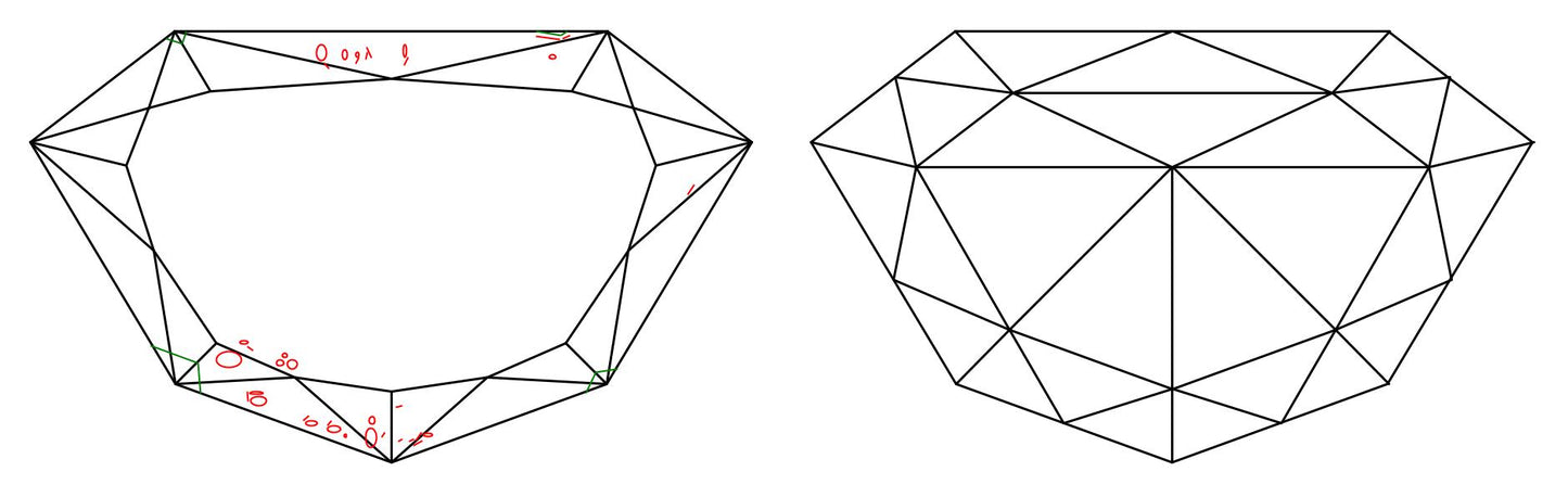 GIA 0.57 Fancy Intense Yellow-SI2 Shield Diamond