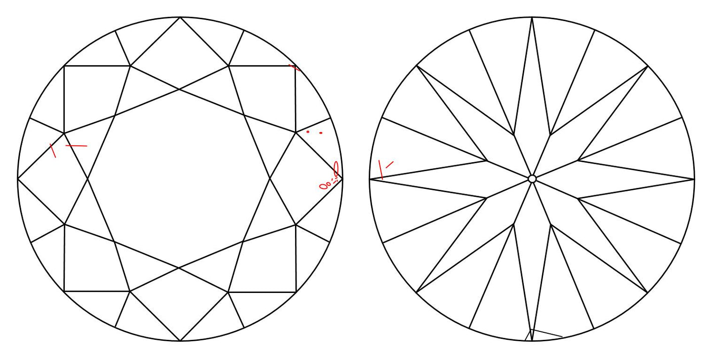GIA 5.85 Q-R-SI1 Round Diamond