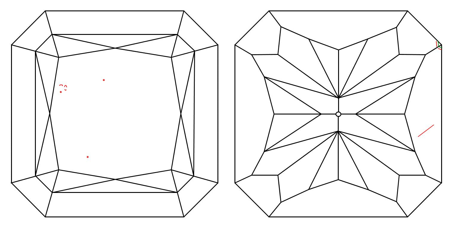 GIA 1.02 W-X-VS1 Radiant Diamond