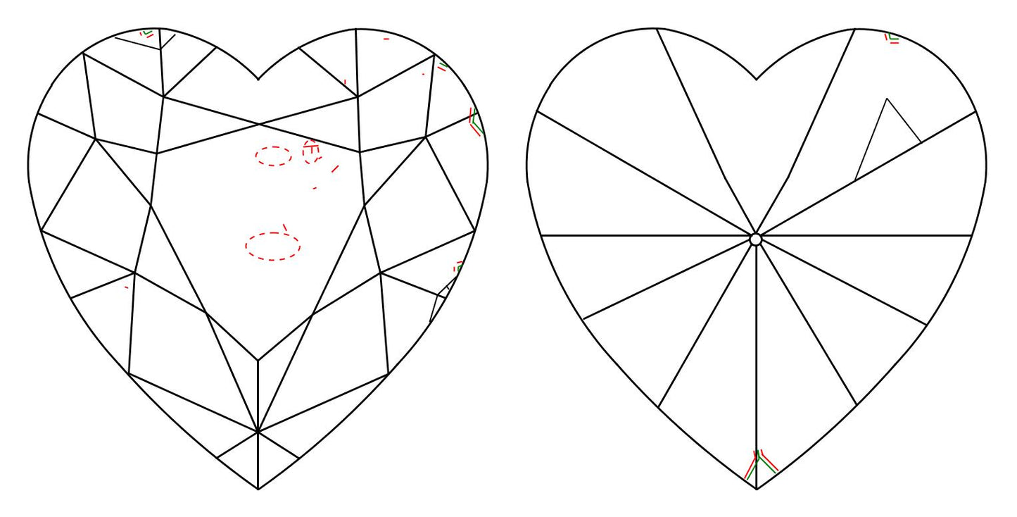 GIA 1.09 Fancy Vivid Yellow-SI1 Heart Diamond