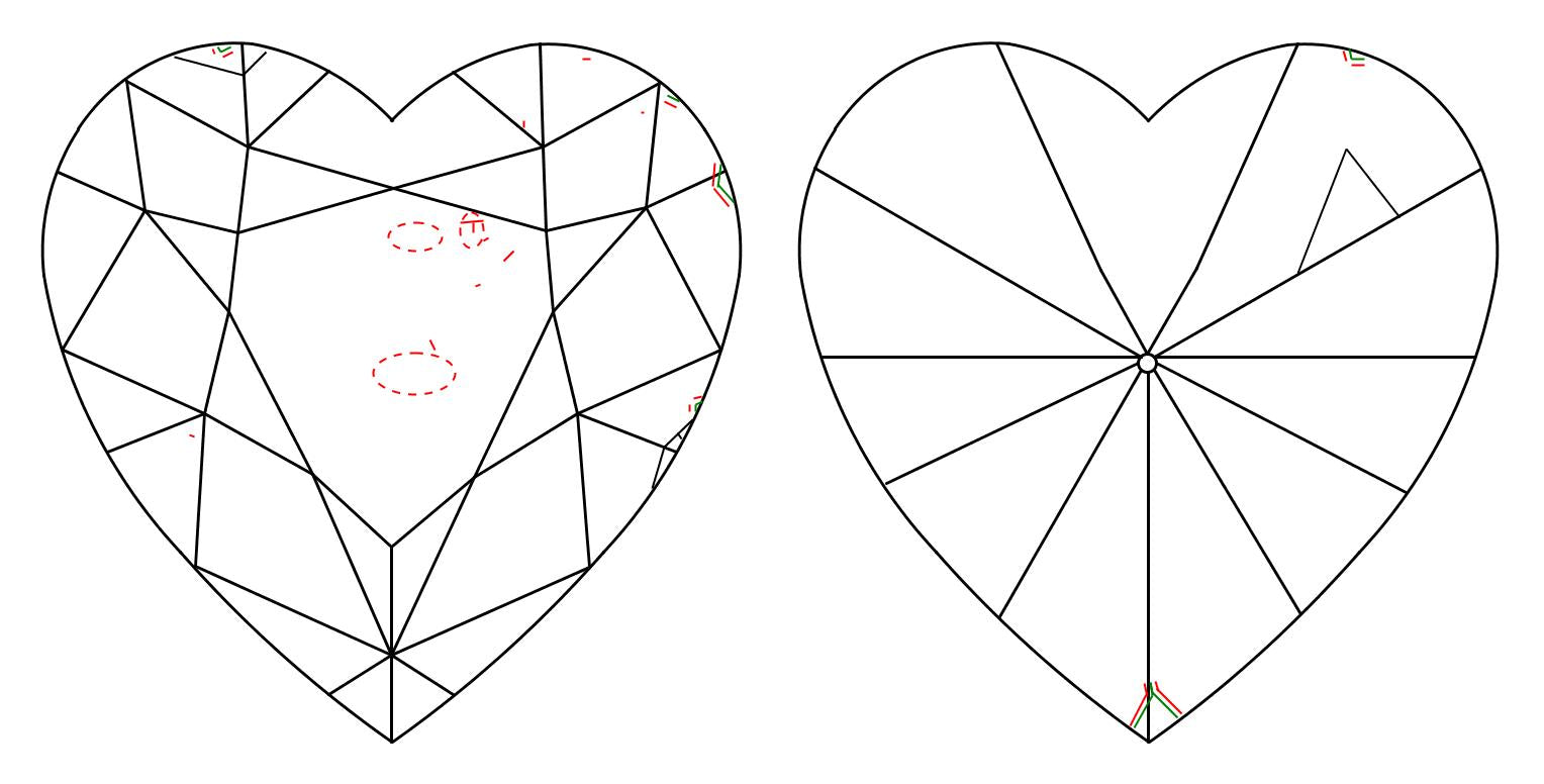 GIA 1.09 Fancy Vivid Yellow-SI1 Heart Diamond