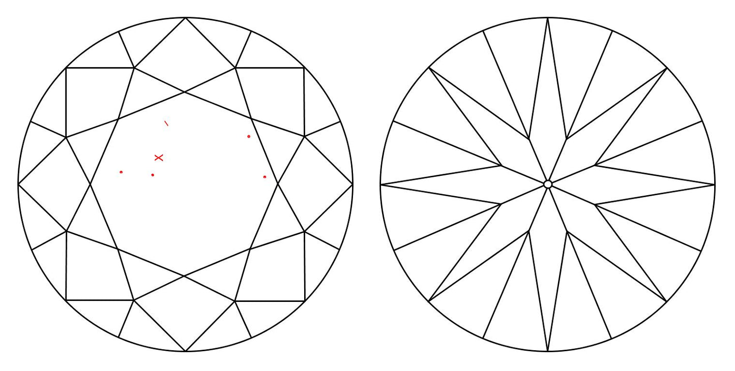GIA 3.23 J-VVS2 Round Diamond