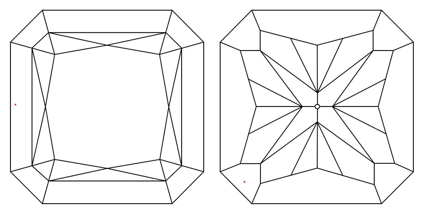 GIA 2.01 Y - Z-VVS2 Radiant Diamond