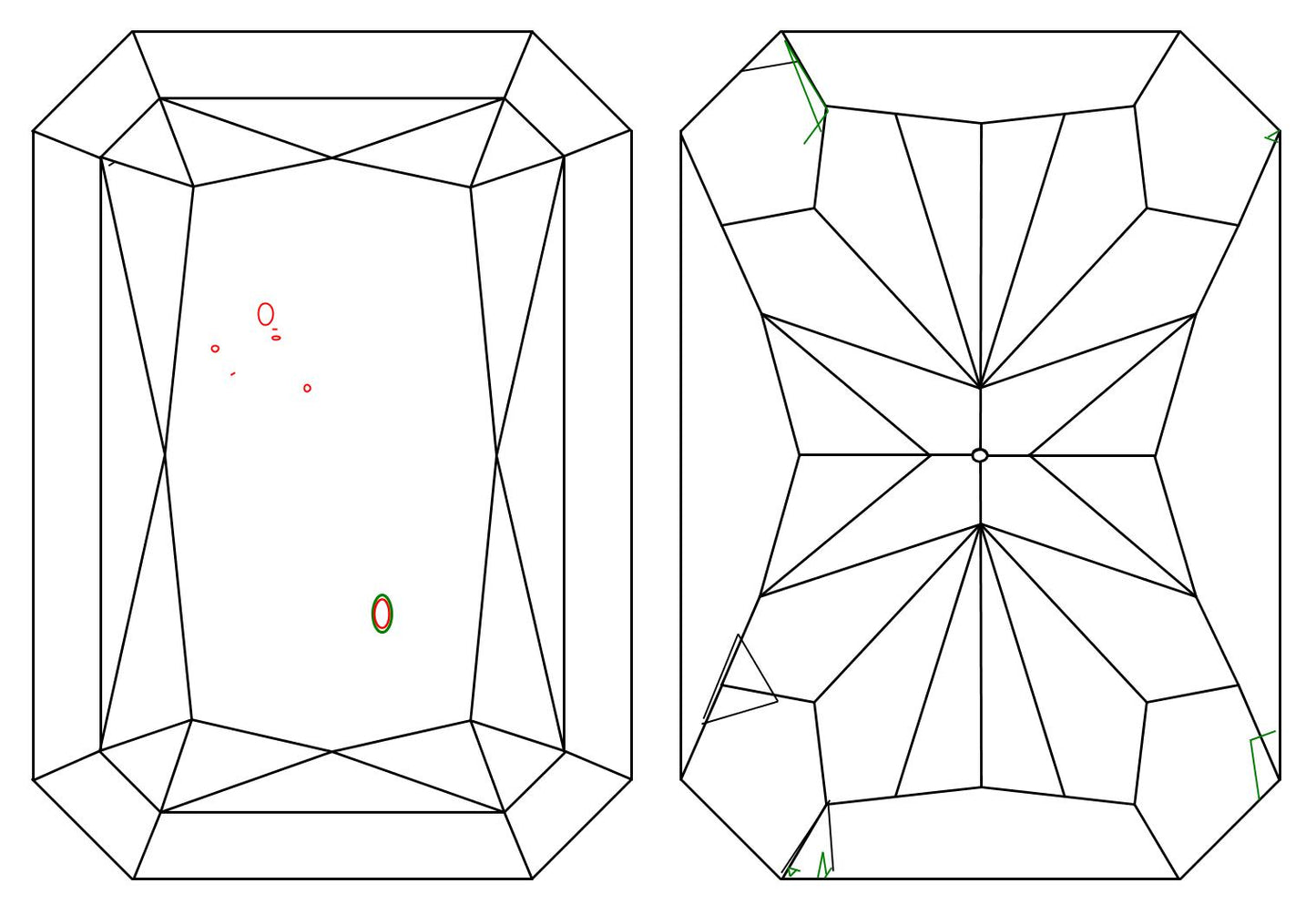 GIA 2.03 U-V-SI1 Radiant Diamond