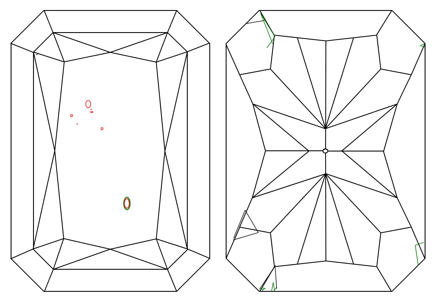 GIA 2.03 U-V-SI1 Radiant Diamond