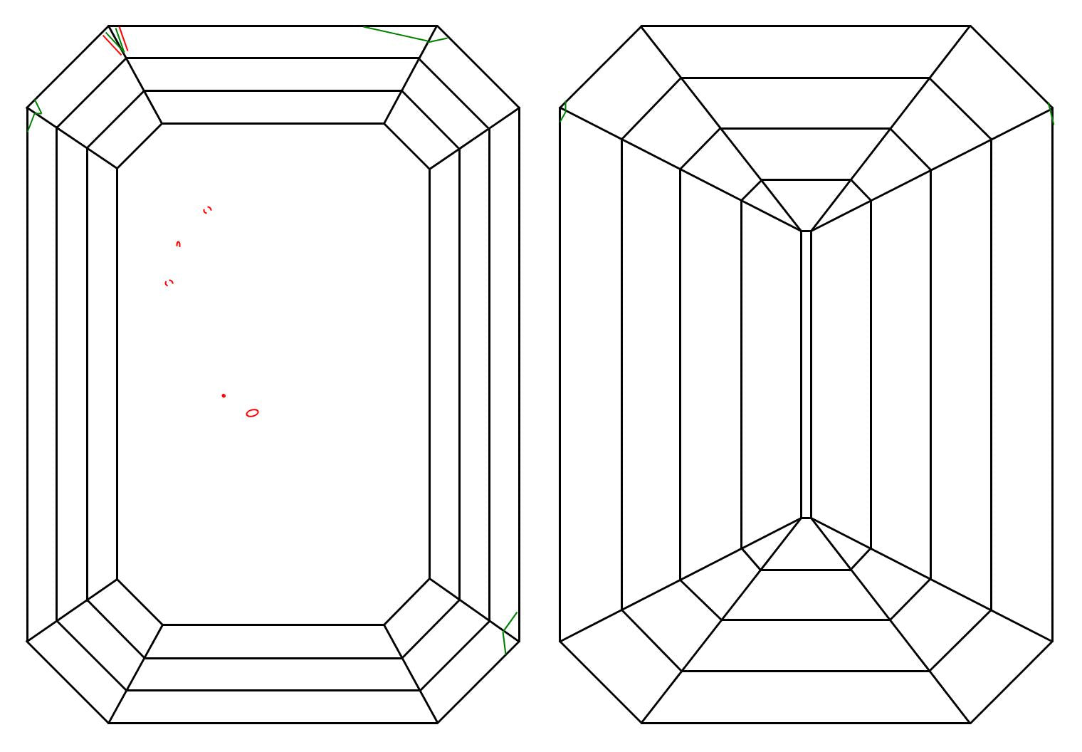 GIA 10.01 N-VS1 Emerald Diamond