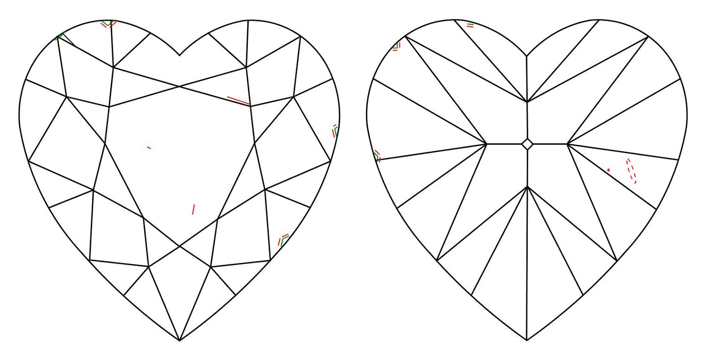 GIA 3.01 Fancy Intense Yellow-VVS2 Heart Diamond