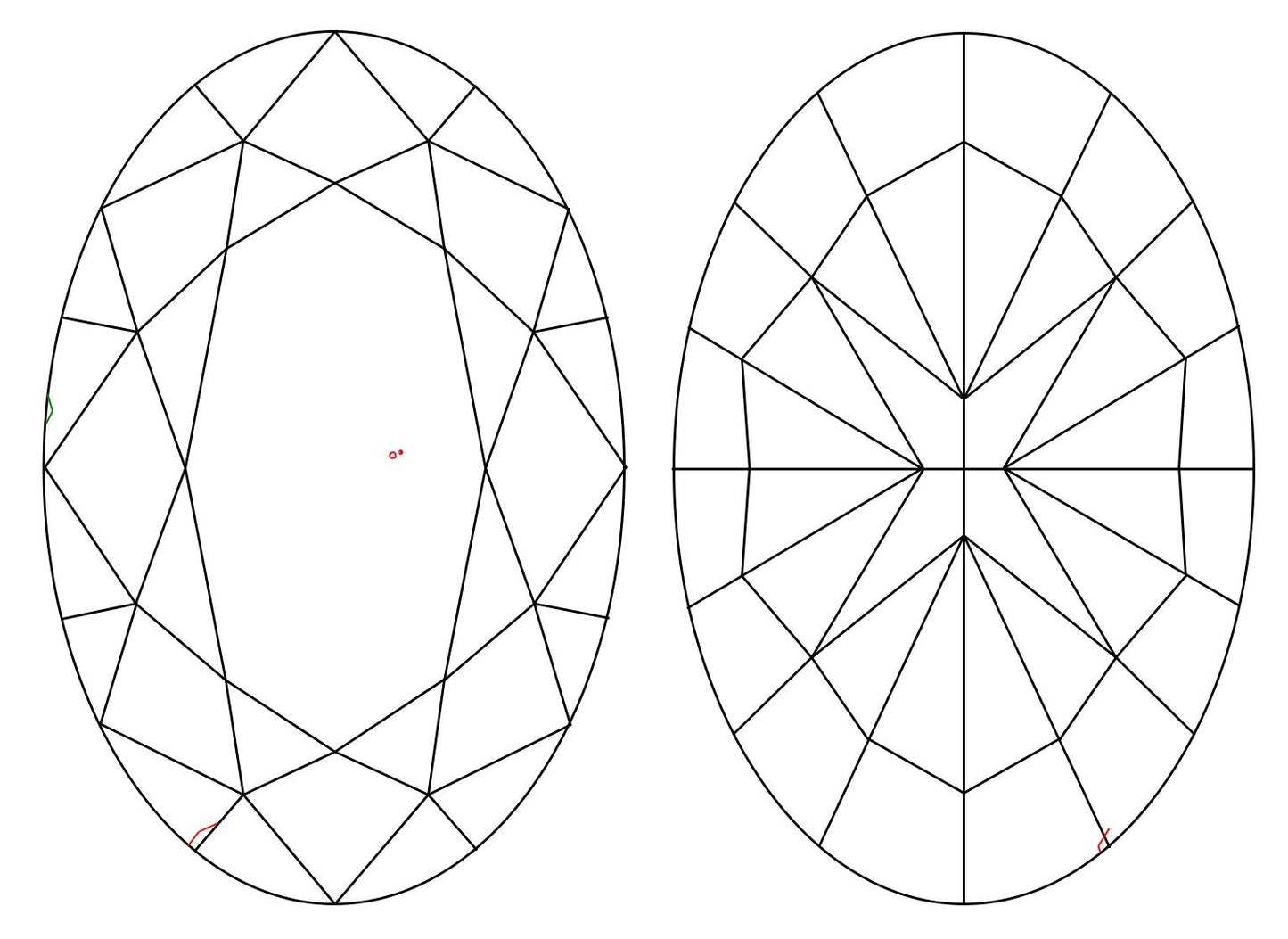 GIA 1.11 Y-Z-VS2 Oval Diamond