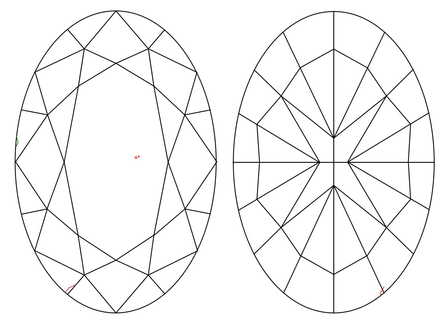 GIA 1.11 Y-Z-VS2 Oval Diamond