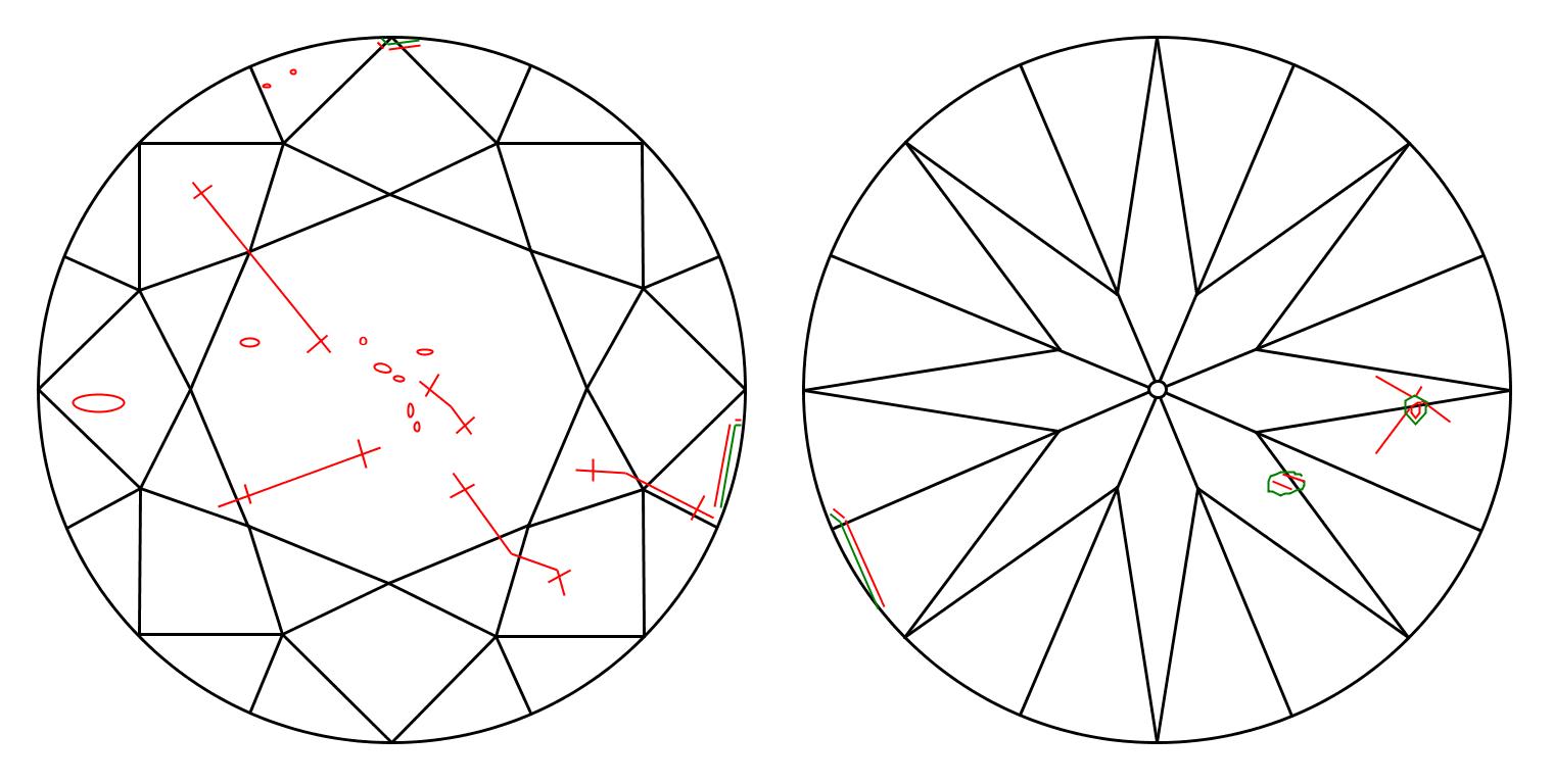 GIA 2.03 D-SI2 Round Diamond