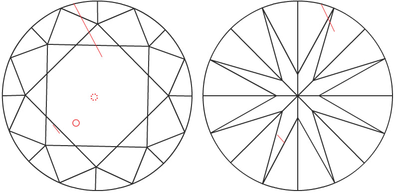 IGI 1.01 G-SI2 Round Diamond