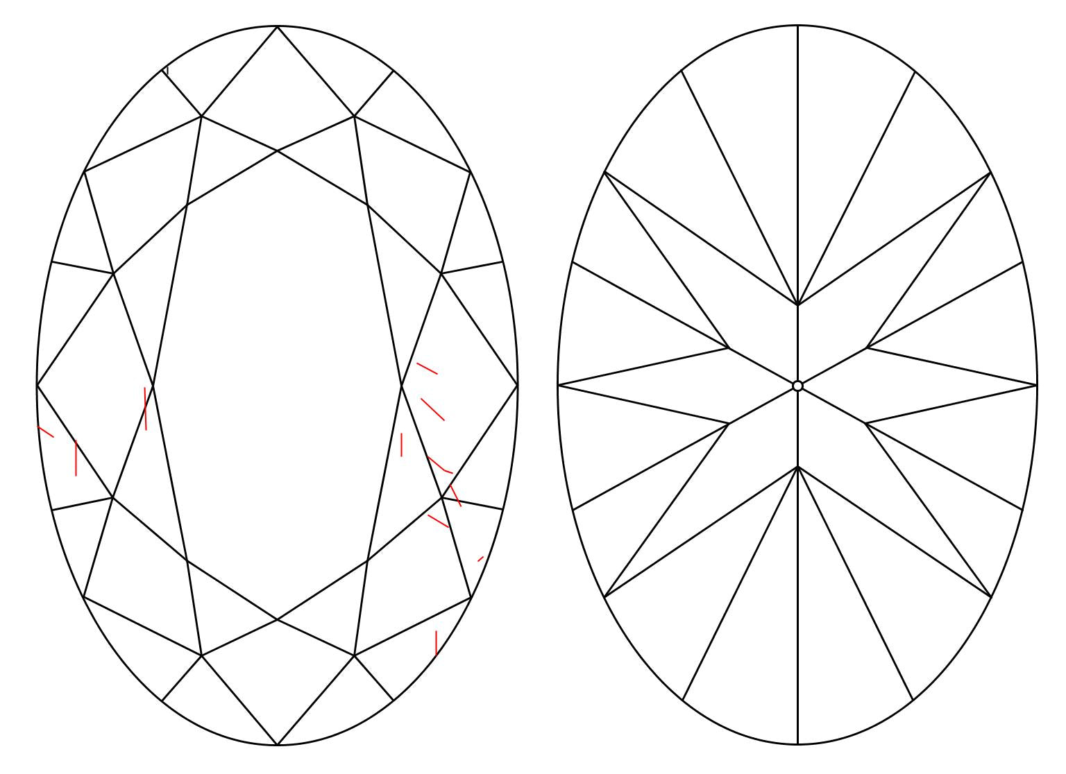 GIA 5.01 E-VS1 Oval Diamond