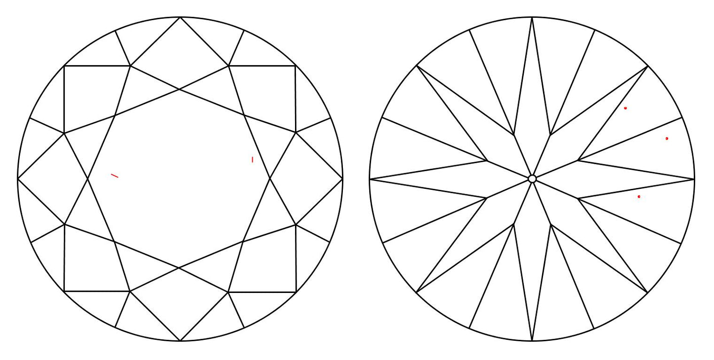 GIA 2.06 G-VVS2 Round Diamond