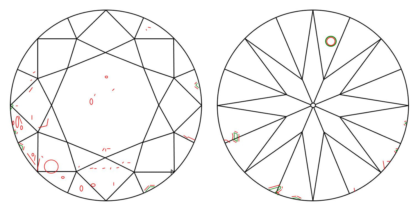 GIA 1.01 J-SI2 Round Diamond
