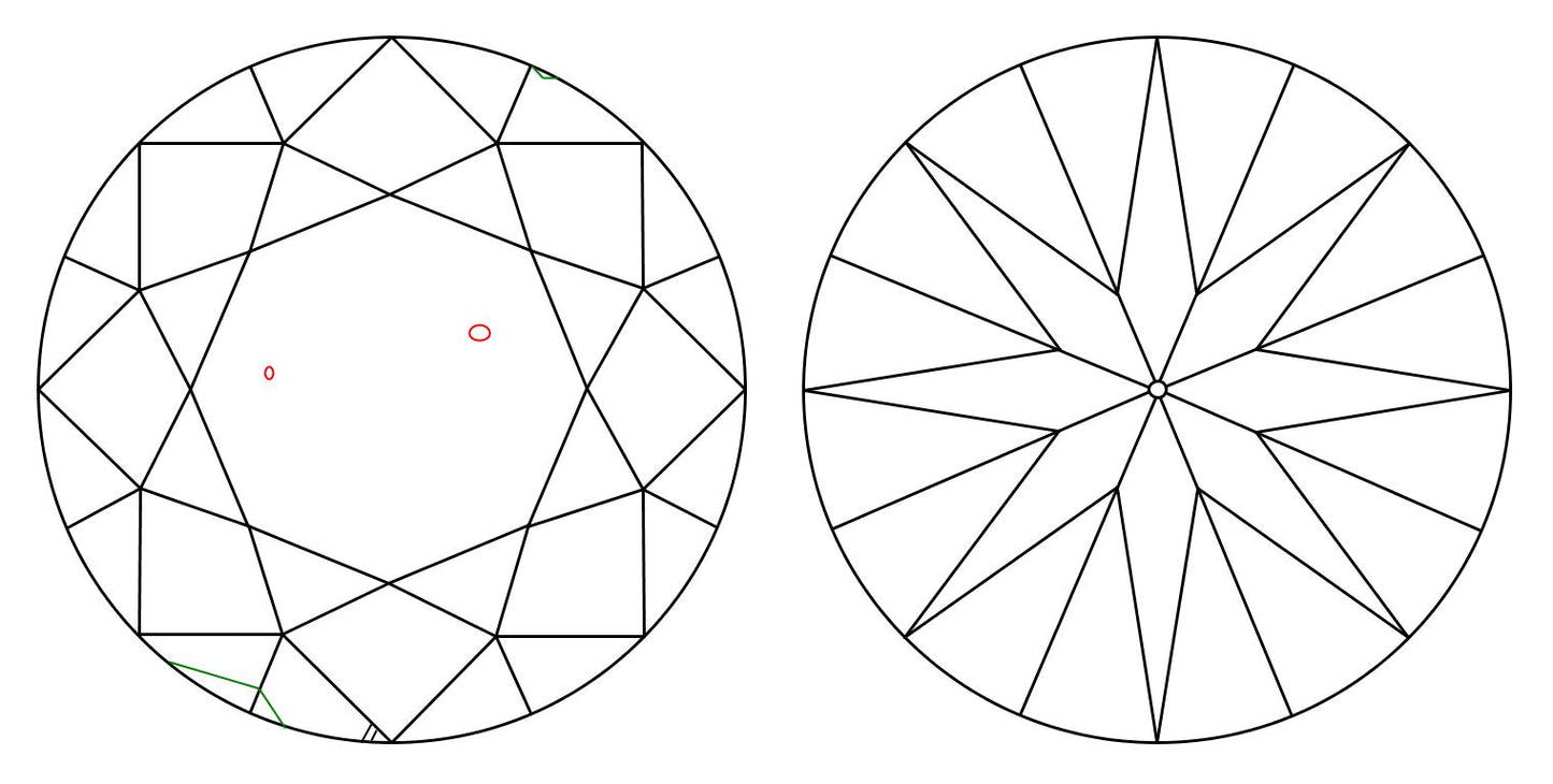 GIA 2.01 K-VS2 Round Diamond