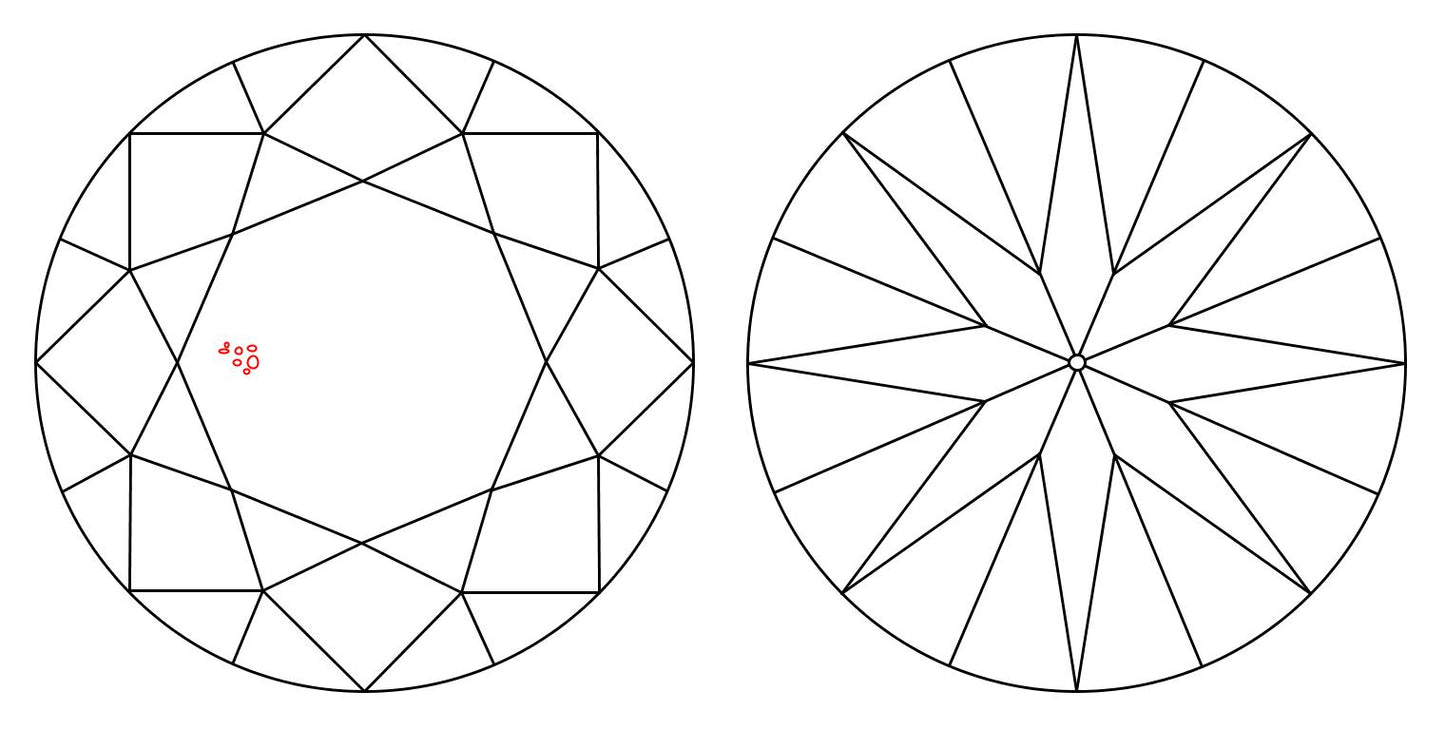 GIA 2.14 F-VS2 Round Diamond