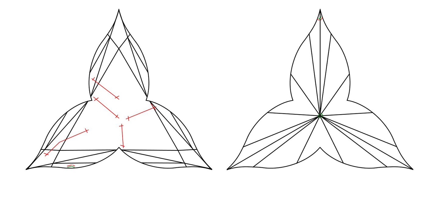 GIA 2.01 F-SI1 Flower Diamond