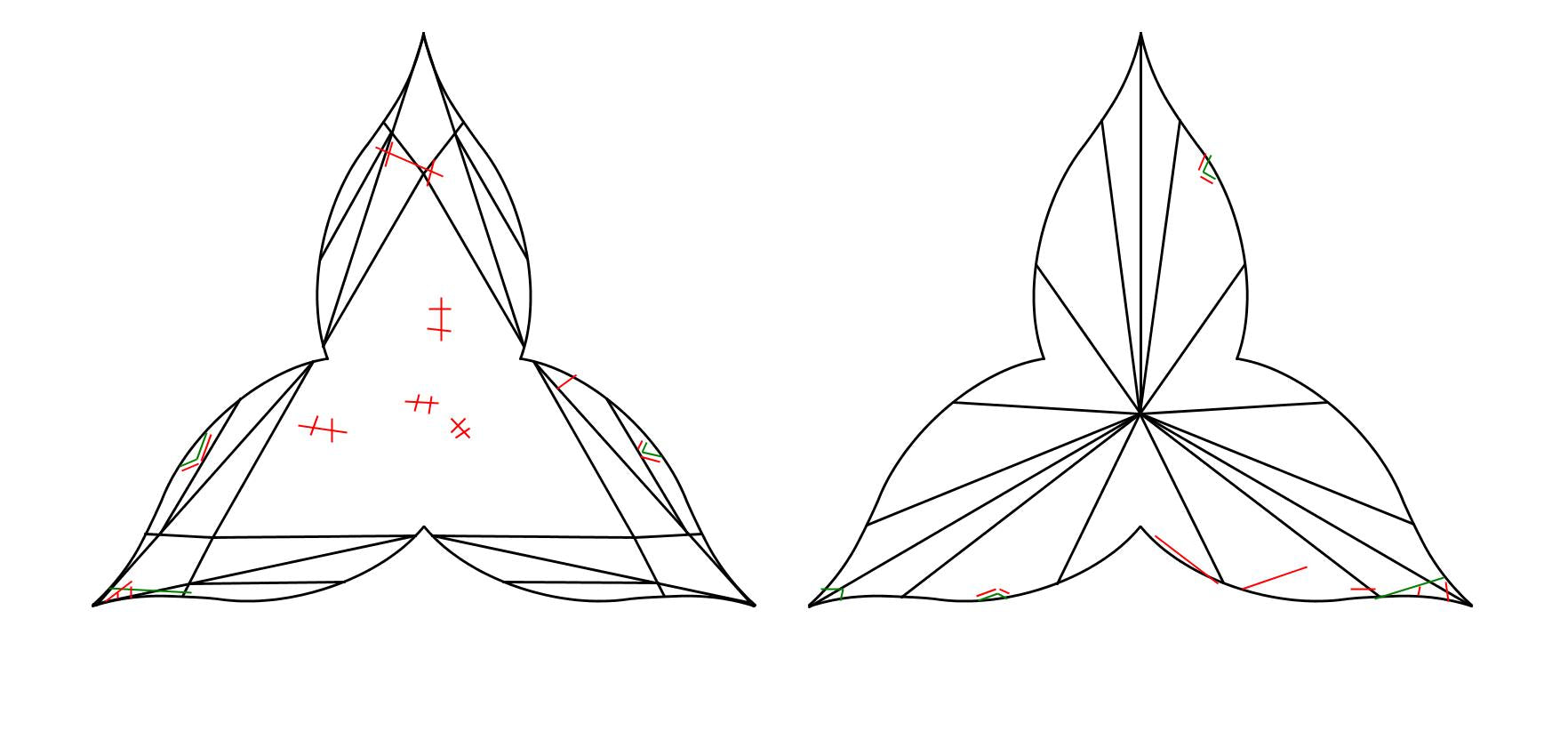 GIA 2.02 E-VS2 Flower Diamond