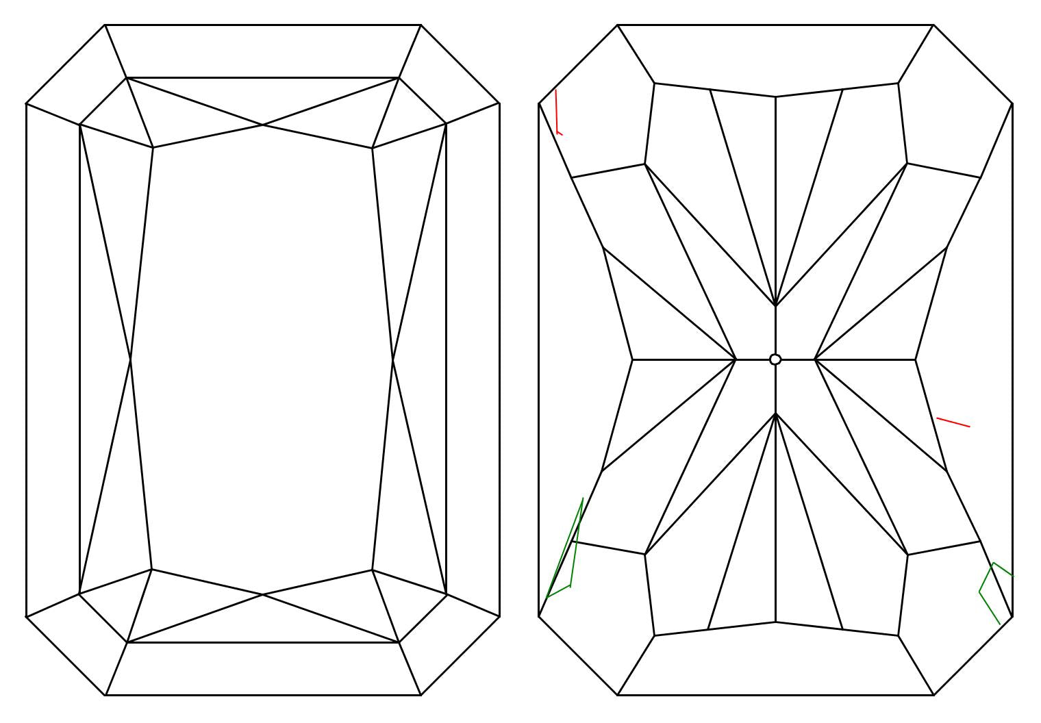 GIA 1.06 L-VS2 Radiant Diamond