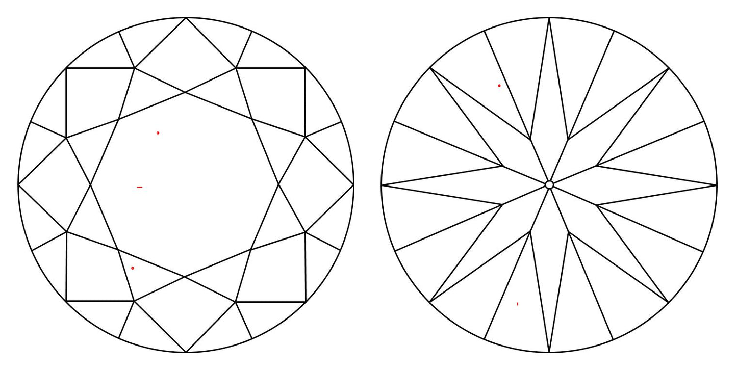 GIA 1.62 E-VVS2 Round Diamond