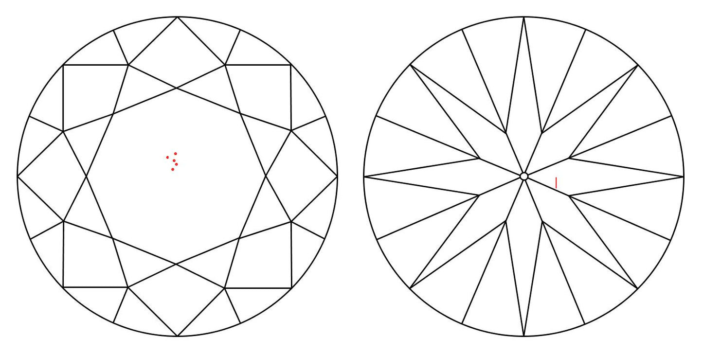 GIA 1.01 K-VS1 Round Diamond