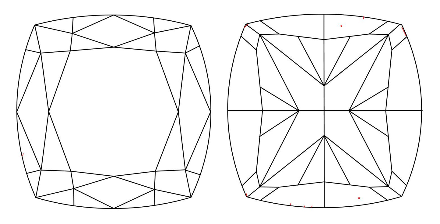 GIA 1.06 Y - Z-VVS1 Cushion Diamond