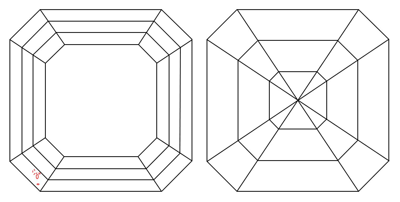 GIA 1.01 F-VS1 Asscher Diamond