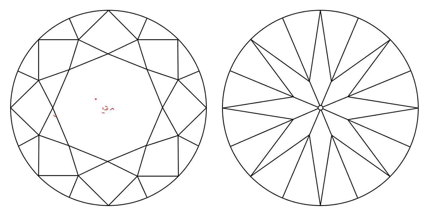 GIA 2.04 E-VVS2 Round Diamond