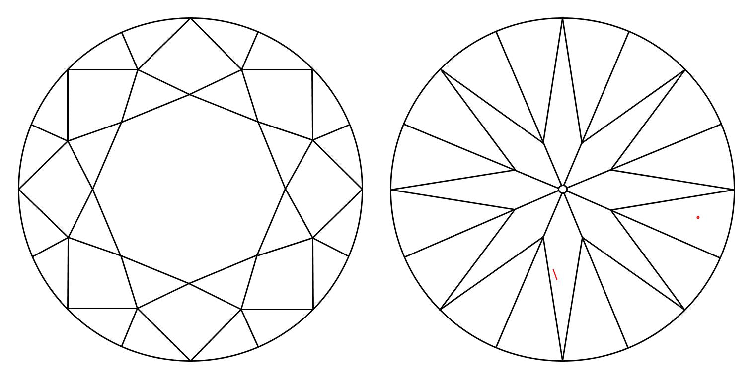 GIA 2.44 D-VVS1 Round Diamond