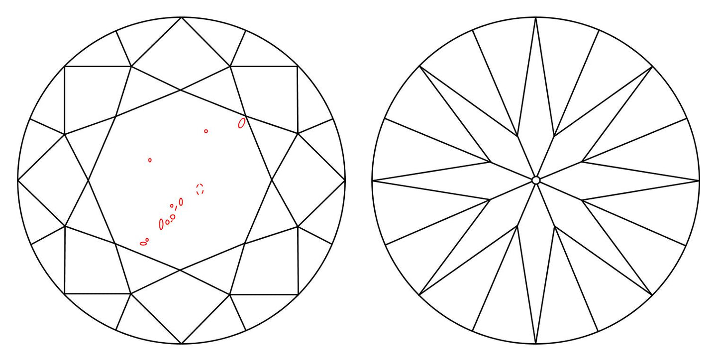 GIA 1.02 I-SI1 Round Diamond