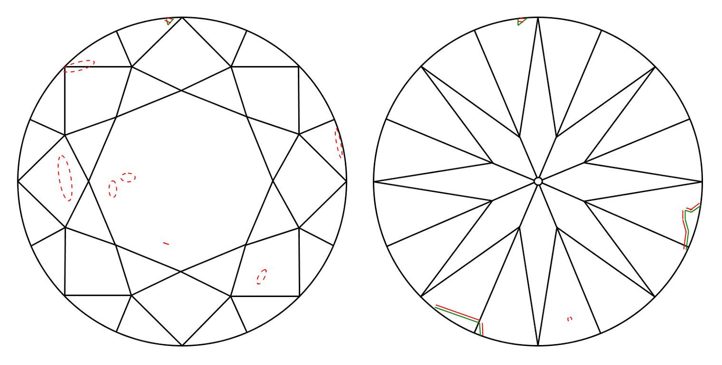 GIA 1 H-VS1 Round Diamond