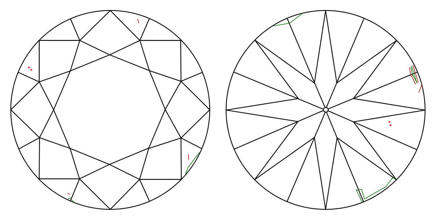 GIA 1 G-VS1 Round Diamond